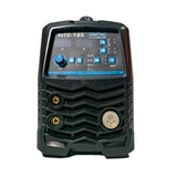 Panel frontal soldadora Weltec 185 MIG MAG con display digital y selector de proceso