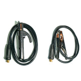 Cables portaelectrodo y pinza de masa incluidos con soldadora Glint 140 – Soltec