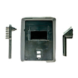 Accesorios incluidos soldadora Glint 140: careta, escobilla y martillo desescoriador