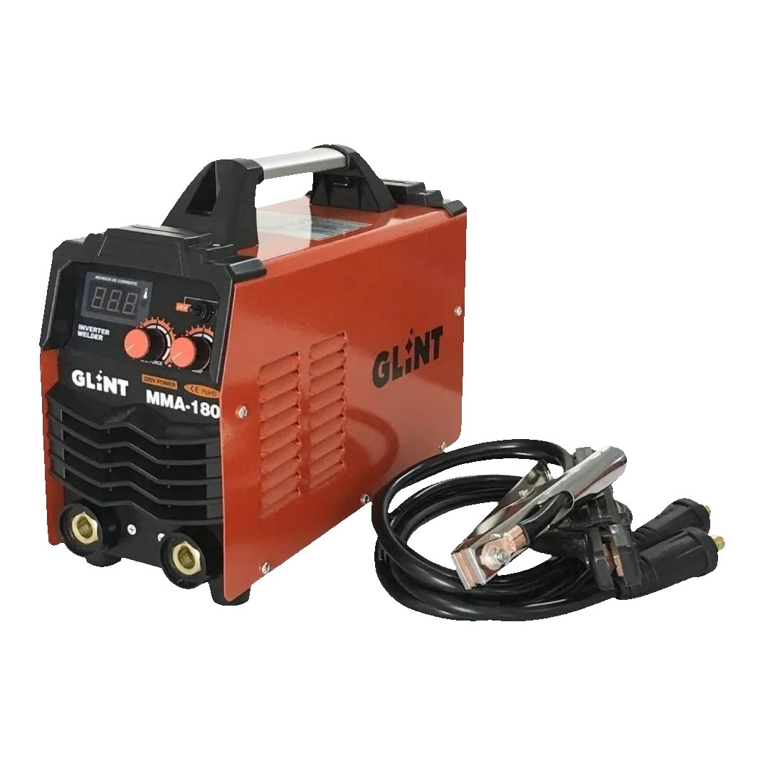 MAQUINA SOLDAR A.MANUAL GLINT-180 MMA D/220V 180A – Soltec